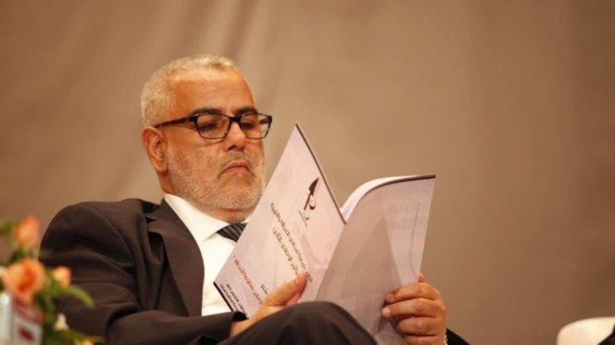 Abdelilah Benkirane, chef du gouvernement.
