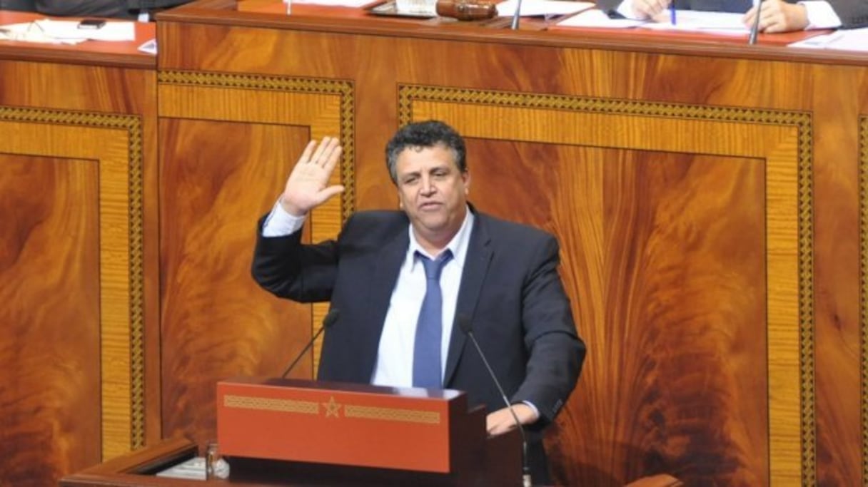 Abdellatif Ouahbi, ministre de la Justice. 
