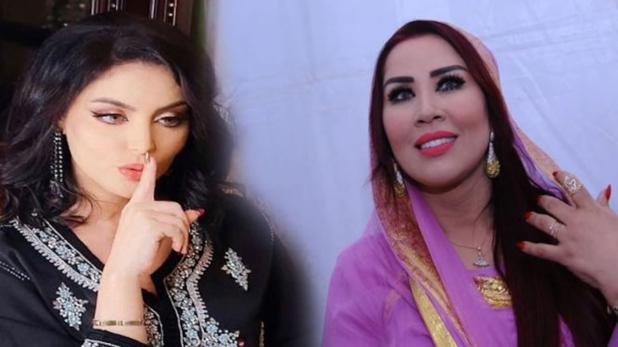 Ibtissam Batma (à droite) et Saïda Charaf. 
