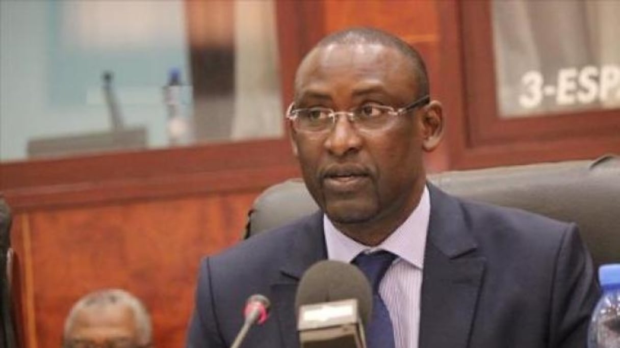 Abdoulaye Diop, le ministre malien des Affaires étrangères. 
