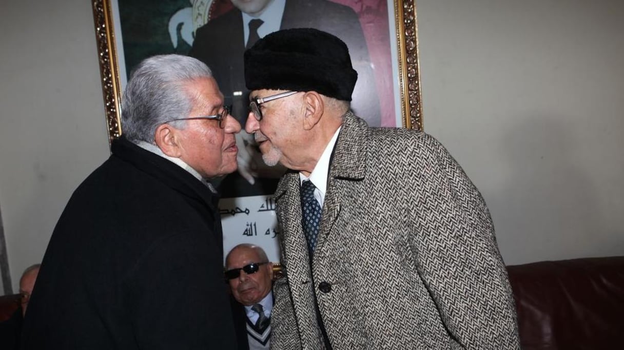 Mohamed El Yazghi et Abdelouahed Radi.
