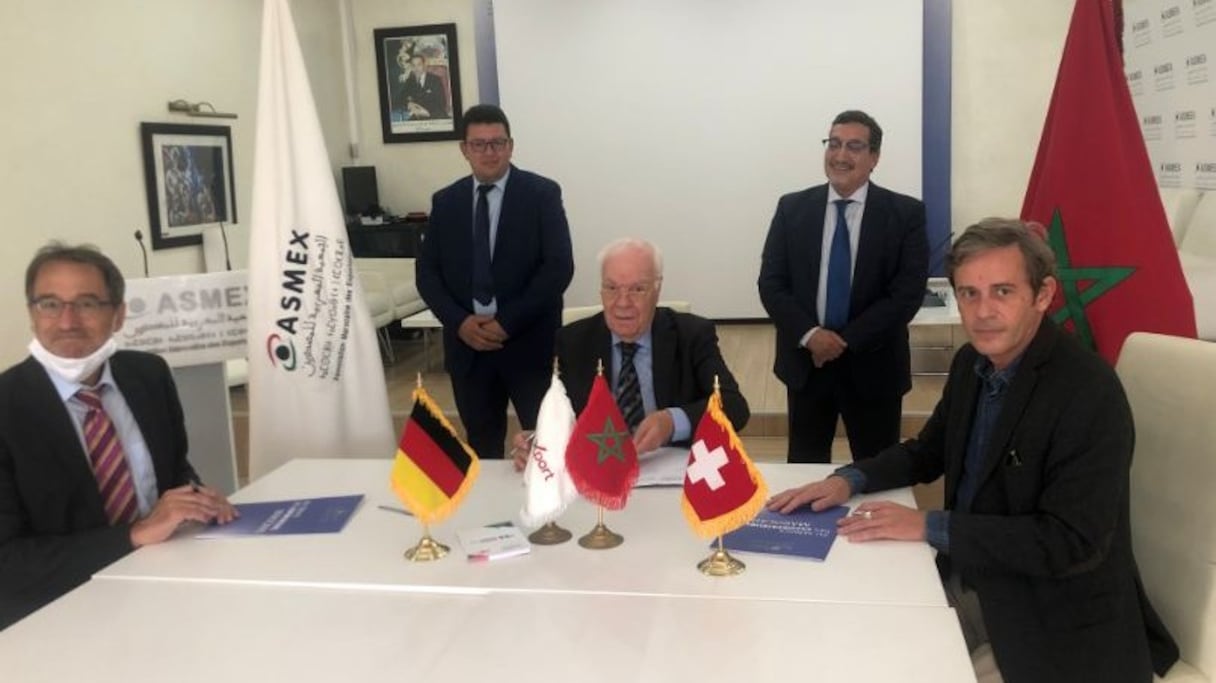 La signature de la convention de partenariat a eu lieu au siège de l'Asmex à Casablanca, ce mercredi 14 octobre.
