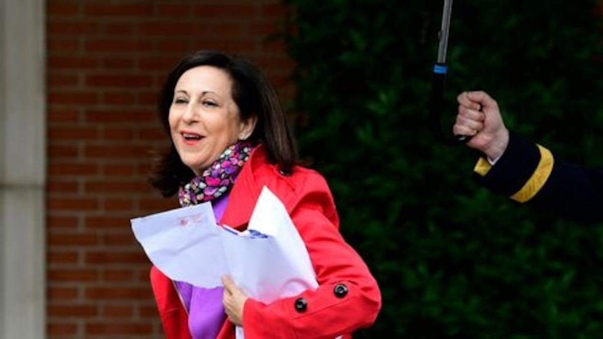 La ministre espagnole de la Défense Margarita Robles à Madrid. 
