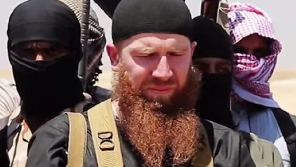 Omar al-Shishani, dit "Omar le Tchétchène", le 3 juillet 2014.
