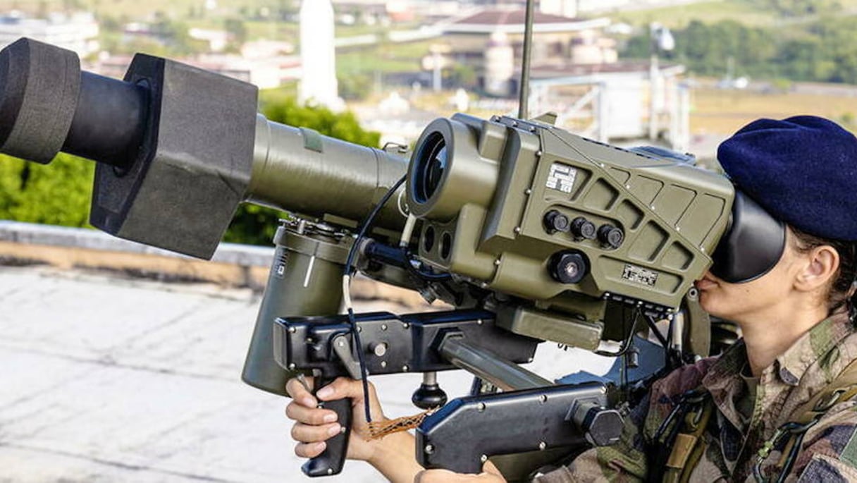 Entraînement de l'armée française avec une batterie de missiles antiaériens Mistral, en Guyane. Photographie d'illustration.
