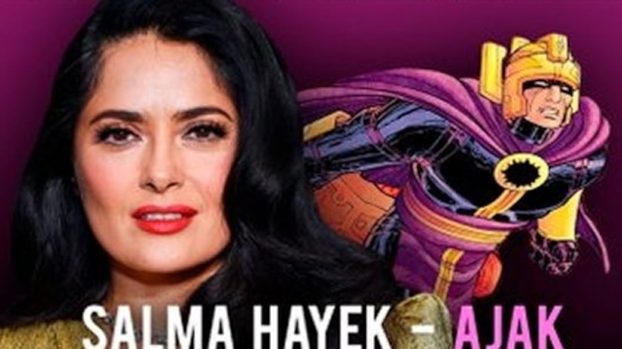 Salma Hayek dans "The Eternals". 
