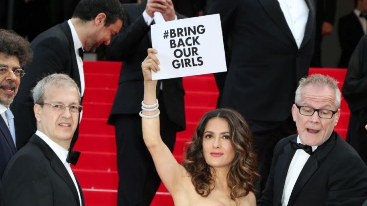 Salma Hayek n'en oublie pas ses engagements. 
