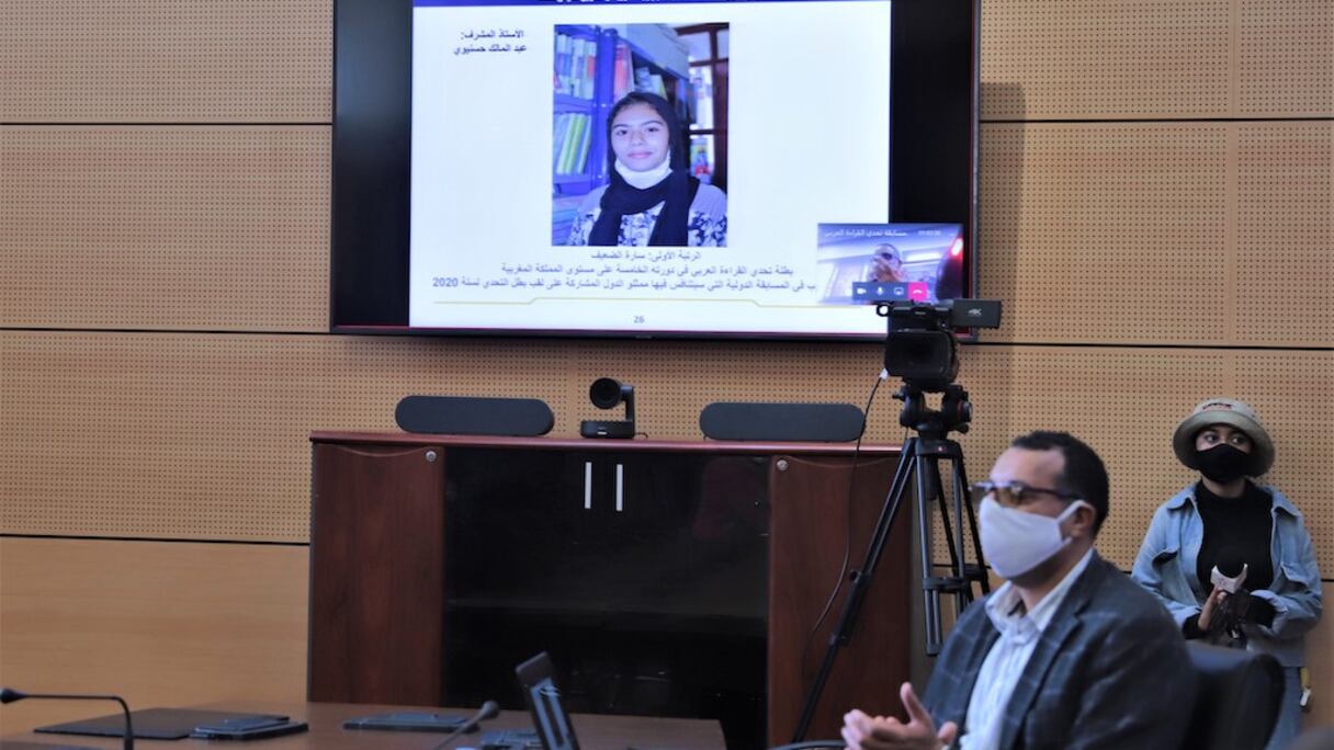 Sarah Eddaaif est la vice-championne de l'Arab Reading Challenge, organisé par les Emirats Arabes Unis, pour l'année 2020.