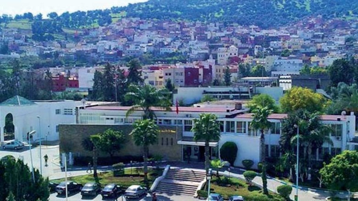 La ville de Ouezzane, dans le nord du Maroc.
