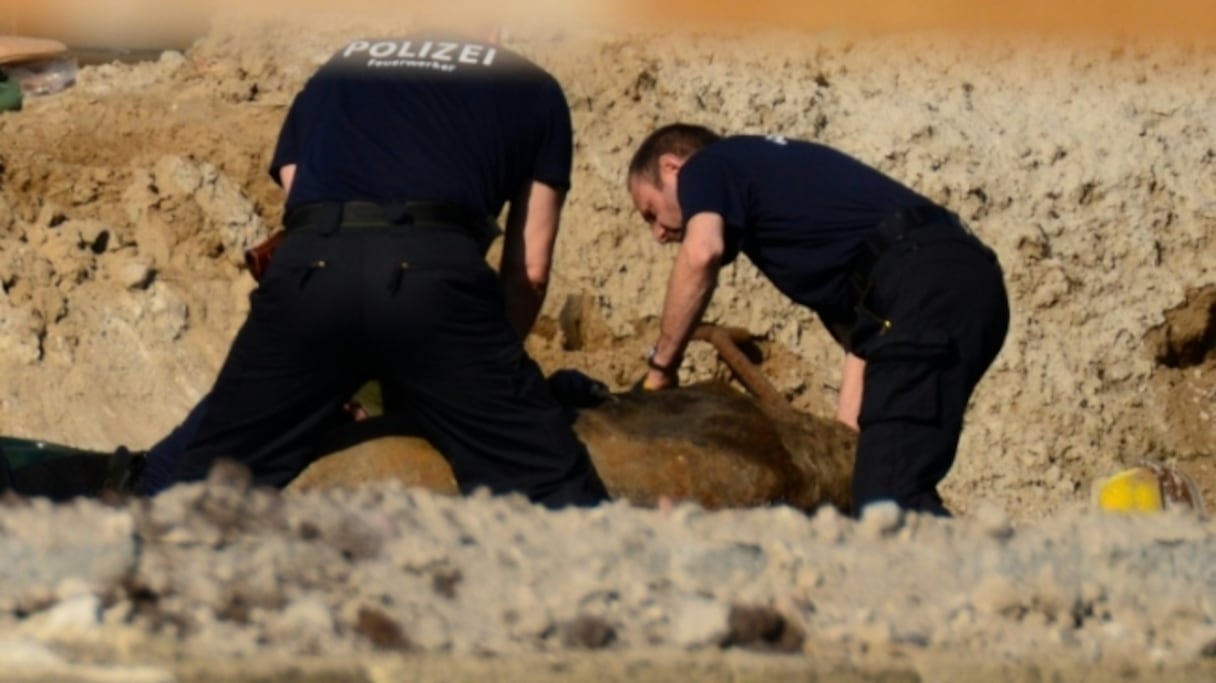 La bombe a été trouvée sur un chantier au cœur de la capitale allemande.
