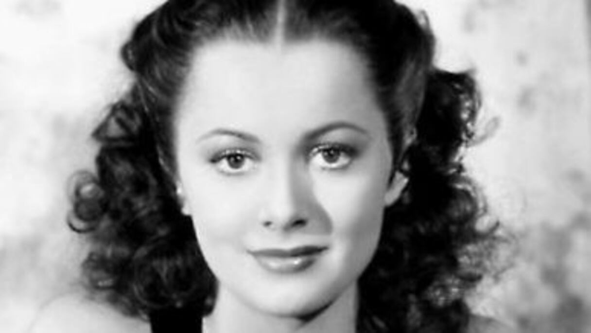 Olivia de Havilland (1916 - 2020). 
