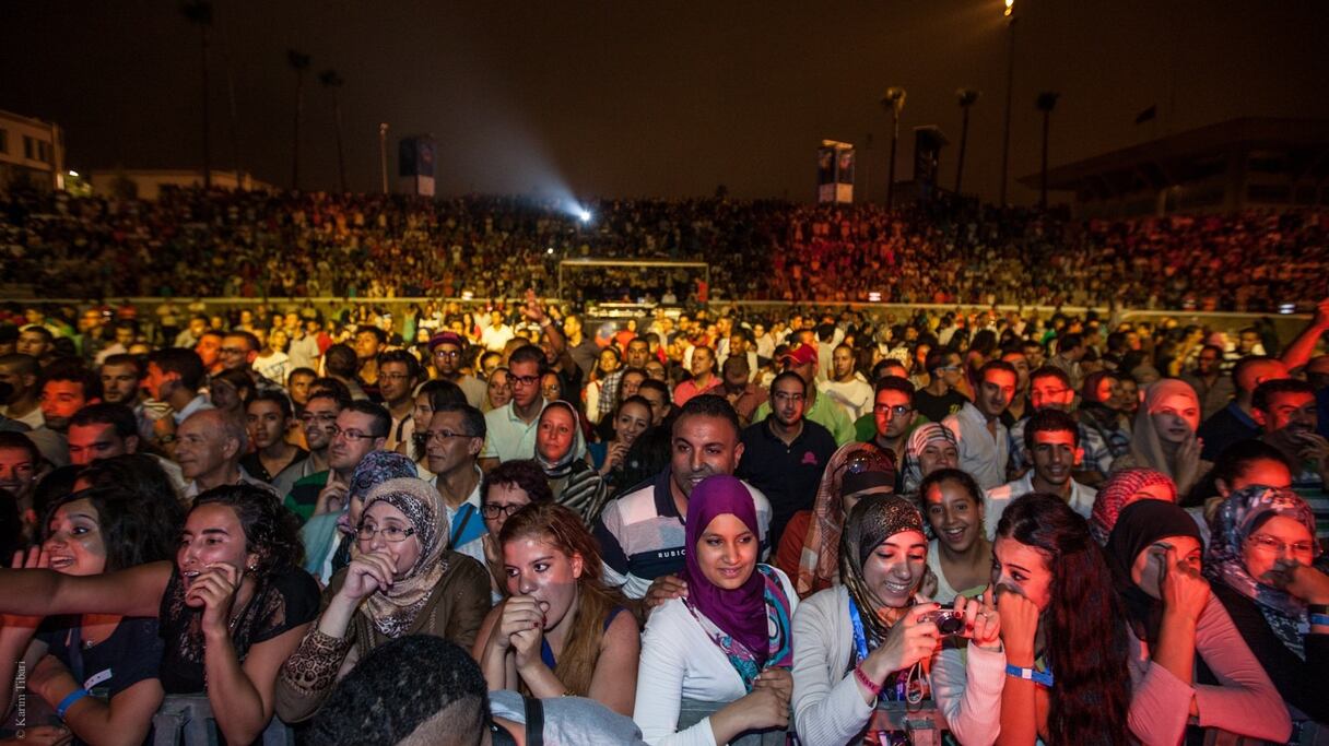 Grande affluence vendredi soir devant la scène de Al Matar
