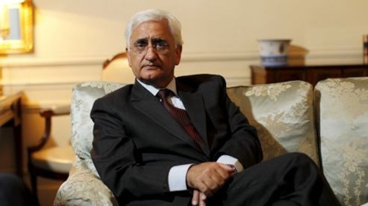 Salman Khurshid, ministre indien des Affaires étrangères.
