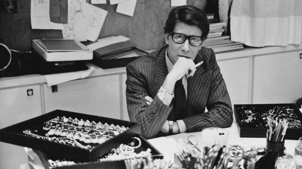 Yves Saint Laurent (1936 - 2008). 
