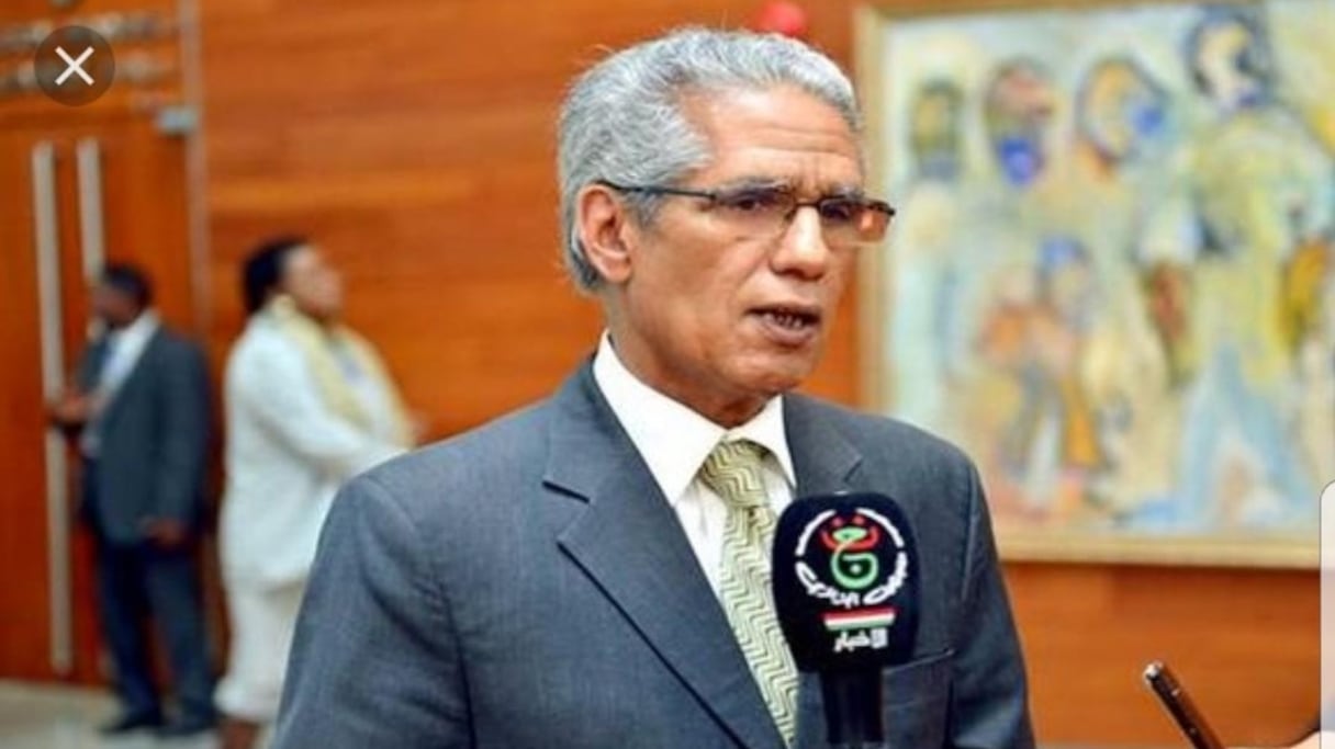 Mohamed-Salem Ouled-Salek, ministre des Affaires étrangères de la prétendue RASD.
