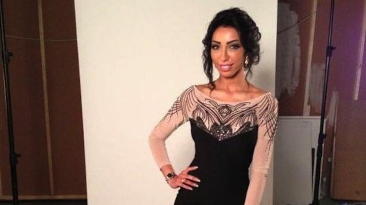 Dounia Batma, une jeune mariée comblée.
