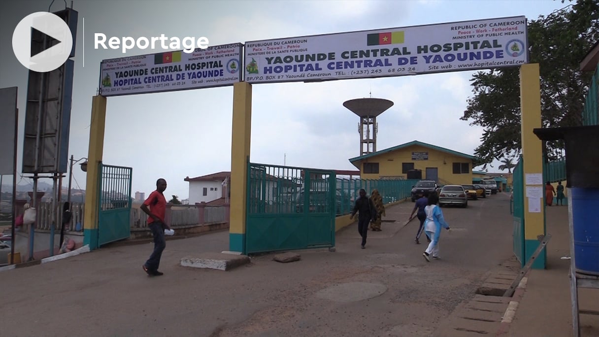 L'Hôpital central de Yaoundé.
