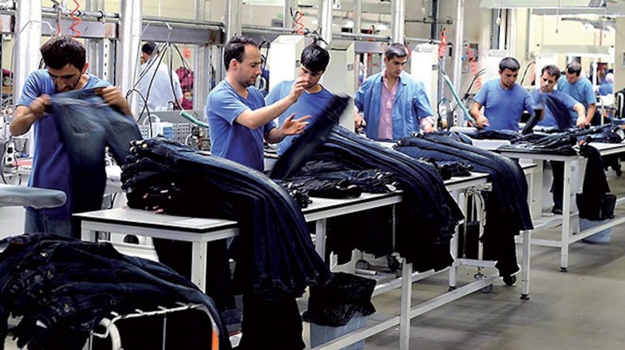 Dans une usine textile en Turquie.
