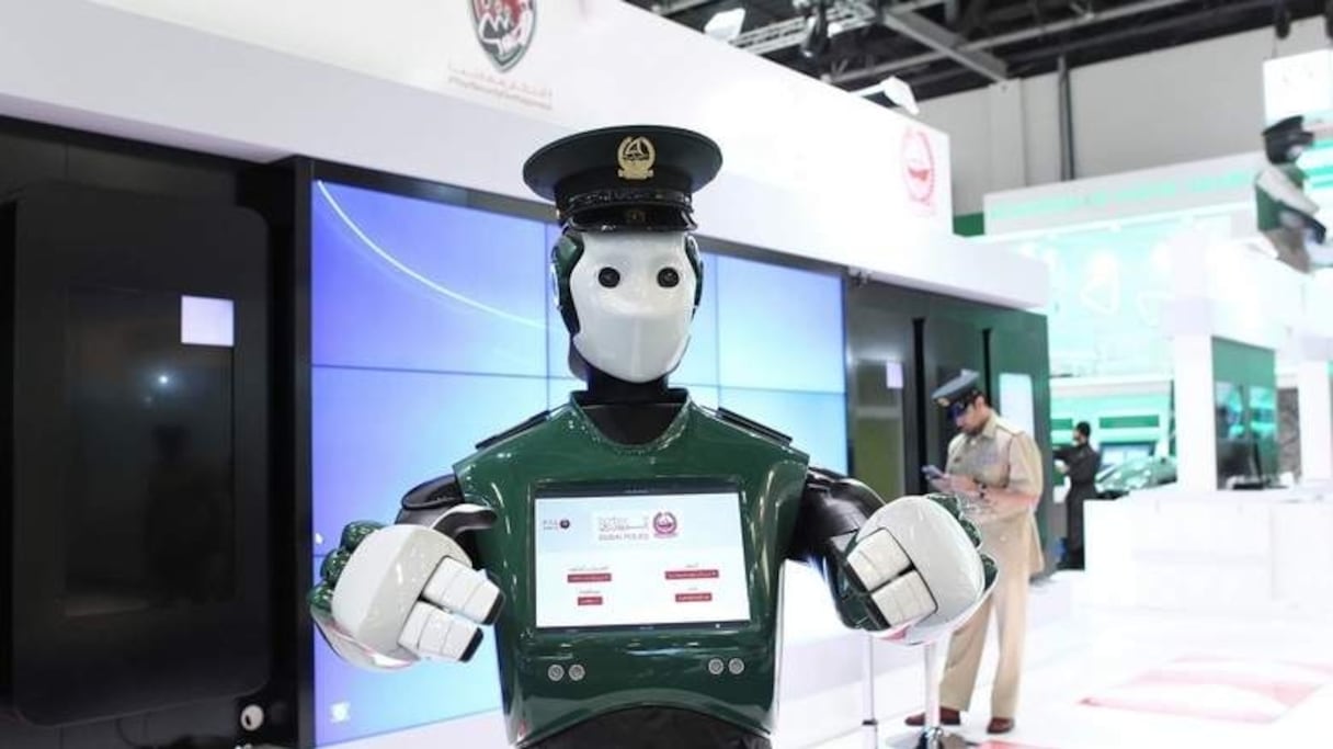 Le "Robocop" de la police dubaïote.
