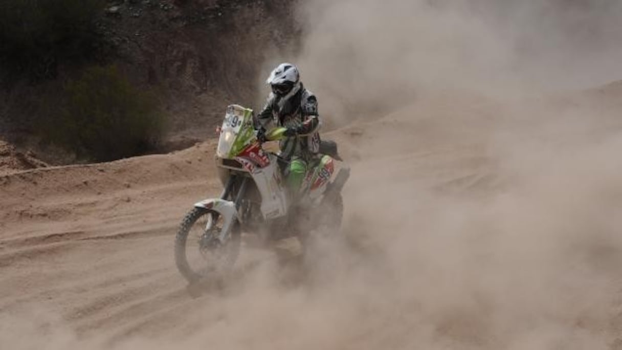 Le pilote français Pierre Cherpin décédé après une chute lors de la septième étape du Dakar 2021.
