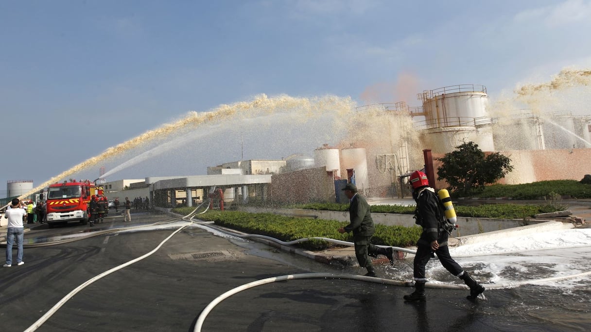 Les pompiers à l'oeuvre : un spectacle toujours impressionnant
