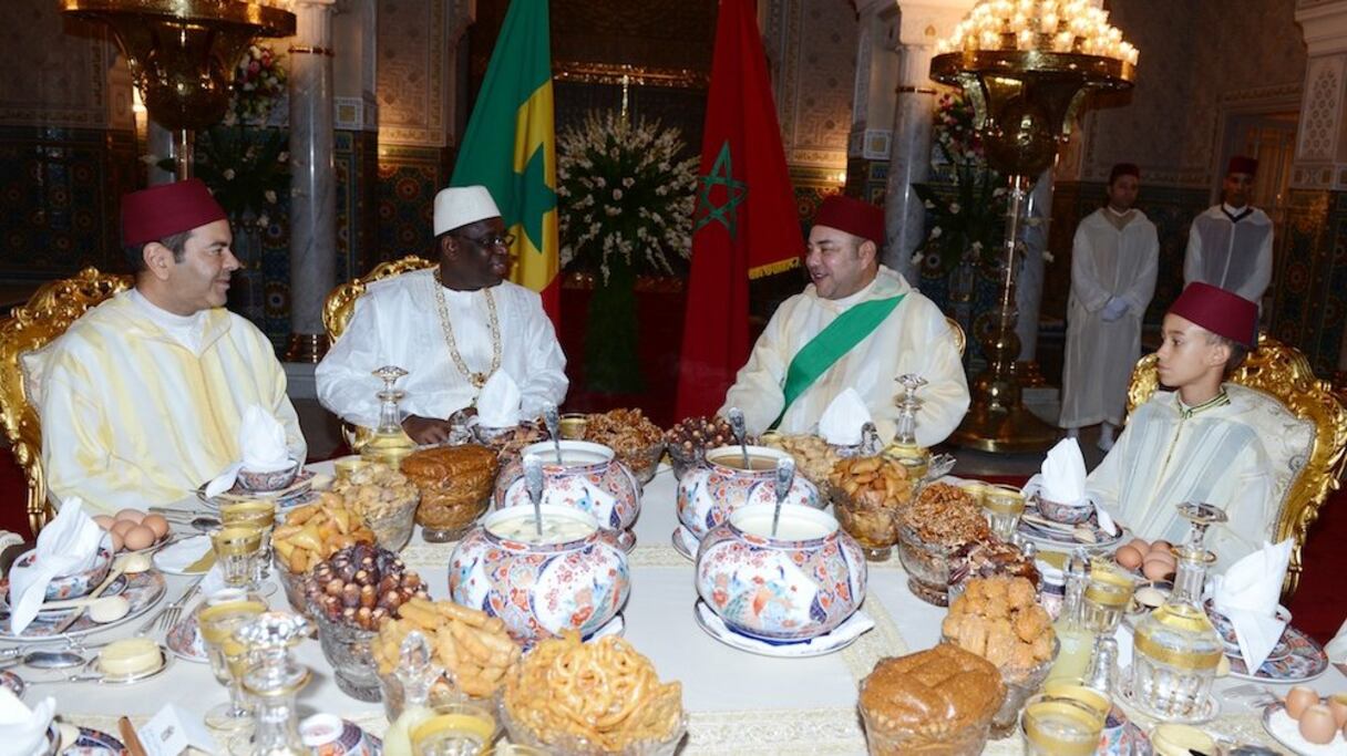 Premier ftor officiel pour Macky Sall à l'occasion de sa visite au Maroc
