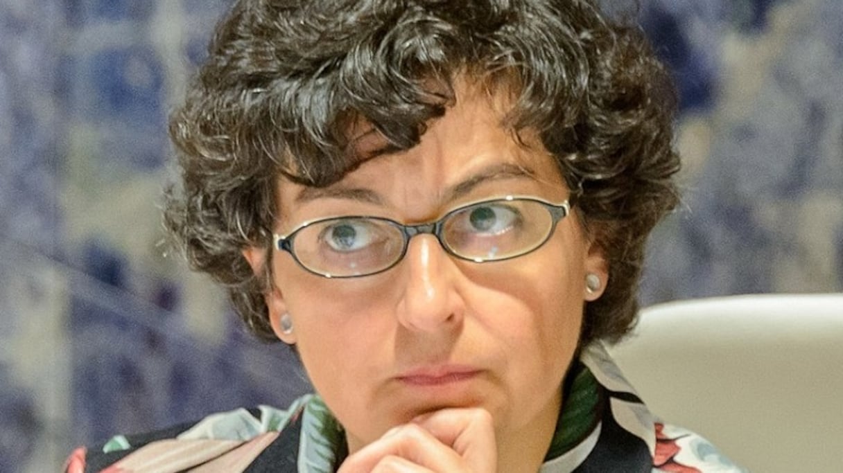 Arancha Gonzalez Laya, ministre espagnole des Affaires étrangères. 
