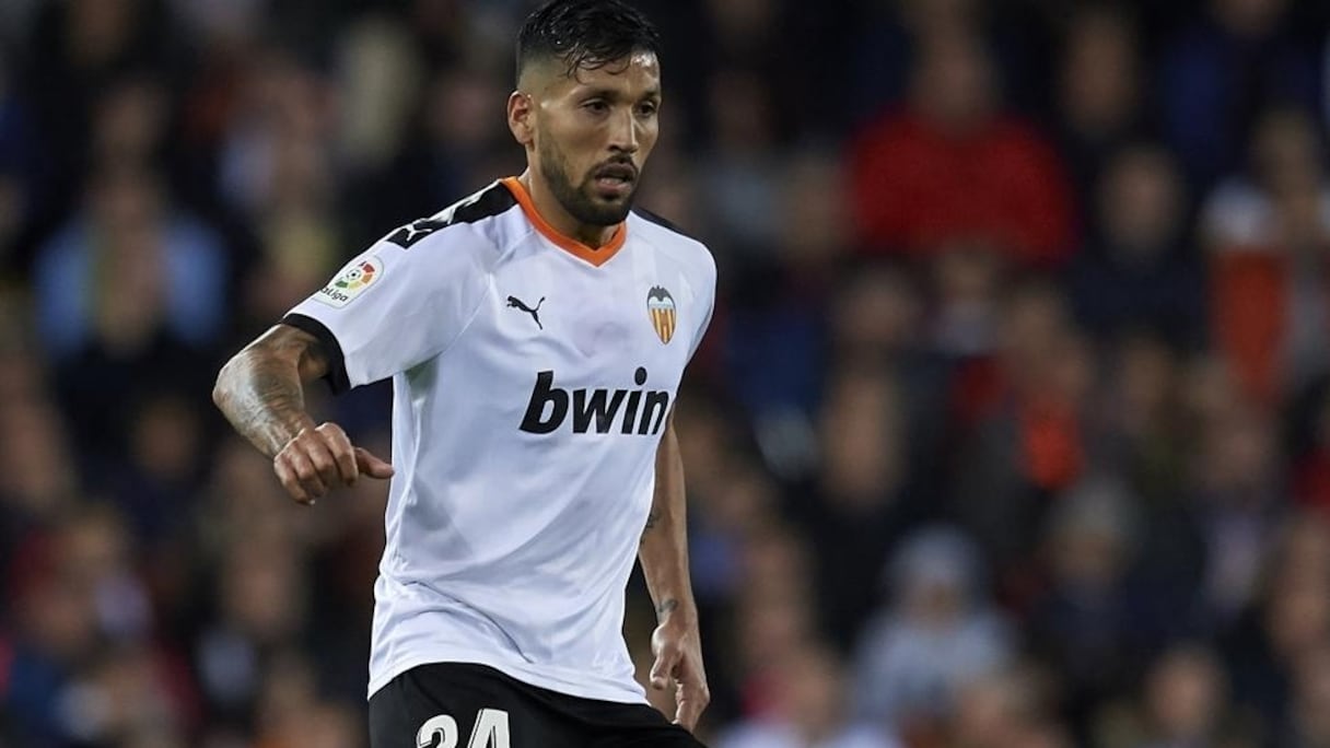 Ezequiel Garay, joueur de Valence.
