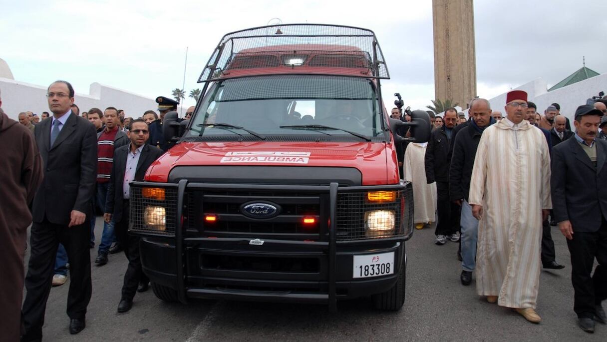 De nombreuses personnalités ont accompagné le cortège funéraire de l'ancien wali de Rabat, Hassan Amrani.
