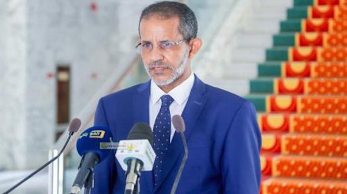 Ismail Bedde Cheikh Sidiya, le désormais ex-Premier ministre mauritanien.
