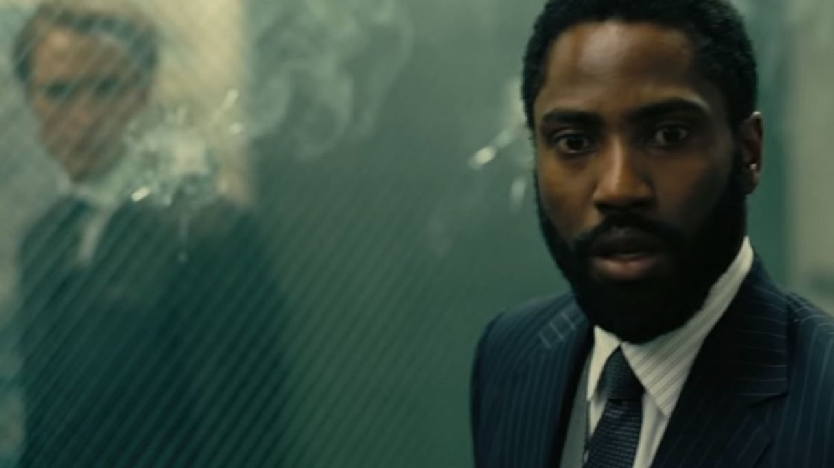 L'acteur américain John David Washington dans "Tenet", film d'action réalisé par Christopher Nolan. 
