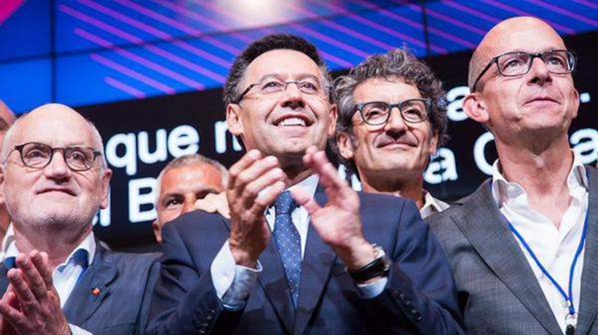 Josep Maria Bartomeu reste à la tête du FC Barcelone. 
