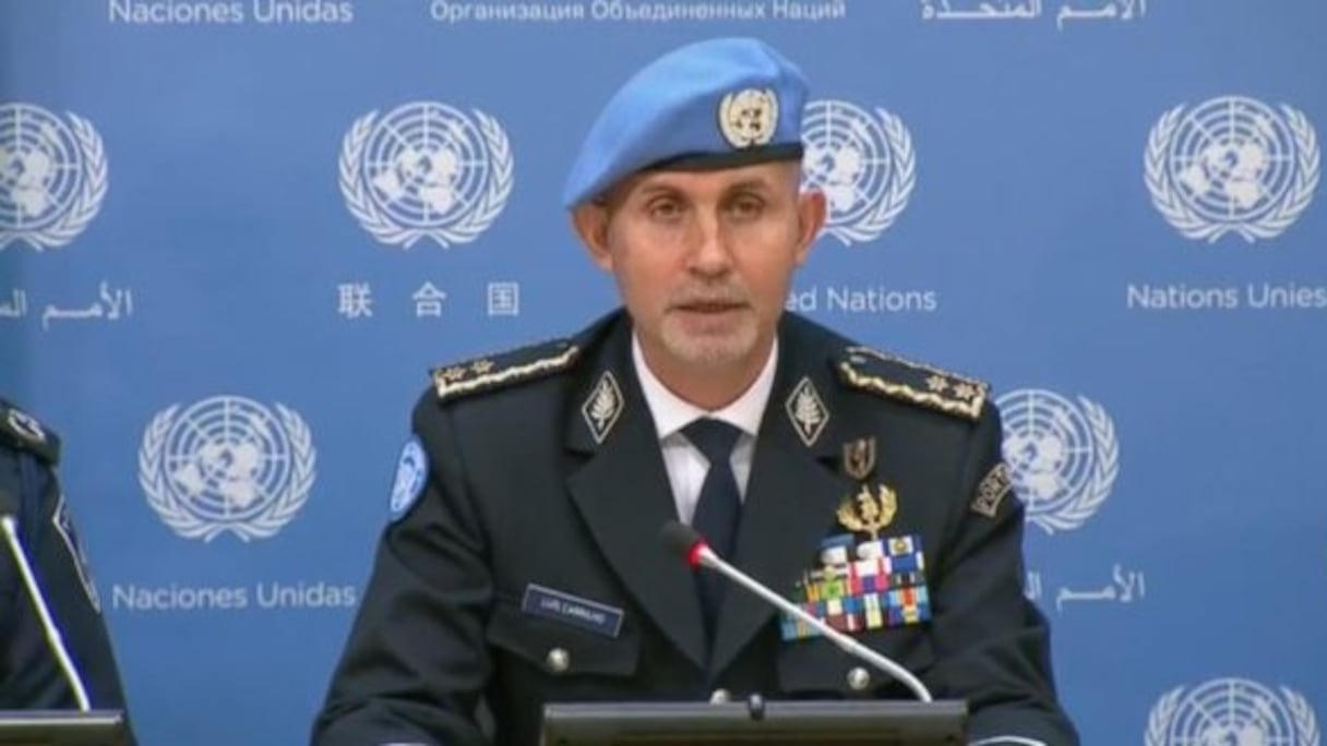 Luis Carrilho, haut responsable à l'UNpol (police des Nations unies). 
