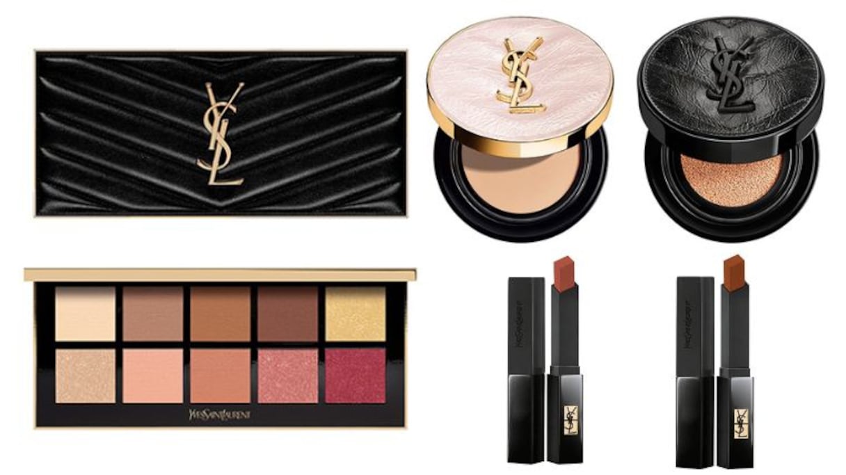 «Moroccan Pink Nude», la nouvelle collection de maquillage, printemps 2023, d'YSL Beauty.
