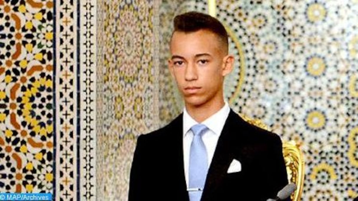 SAR le prince héritier Moulay El Hassan. 
