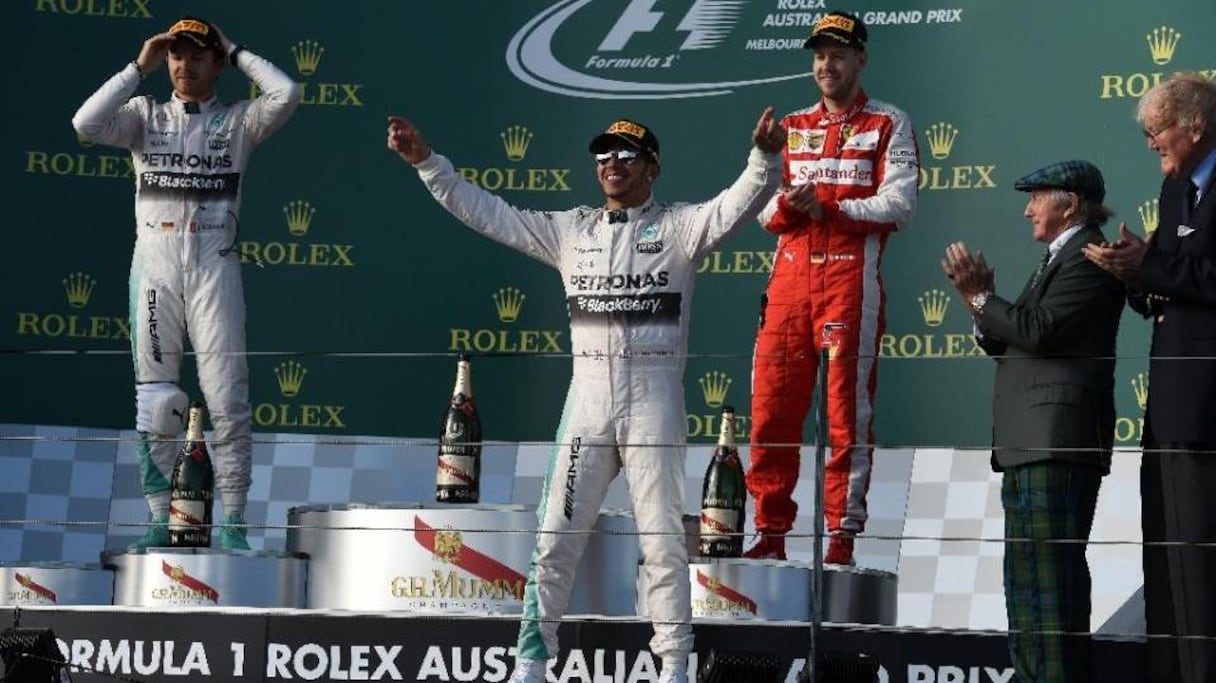 Lewis Hamilton a remporté le 1er GP de la saison de F1 en Australie. 
