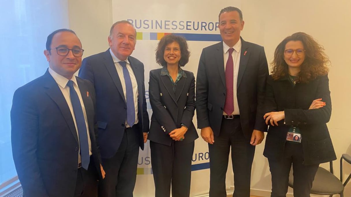 En visite à Bruxelles pour trois jours de rencontres officielles de haut niveau, Chakib Alj, président de la CGEM, a été reçu hier, jeudi 30 septembre 2021, par Pierre Gattaz, président de Business Europe.
