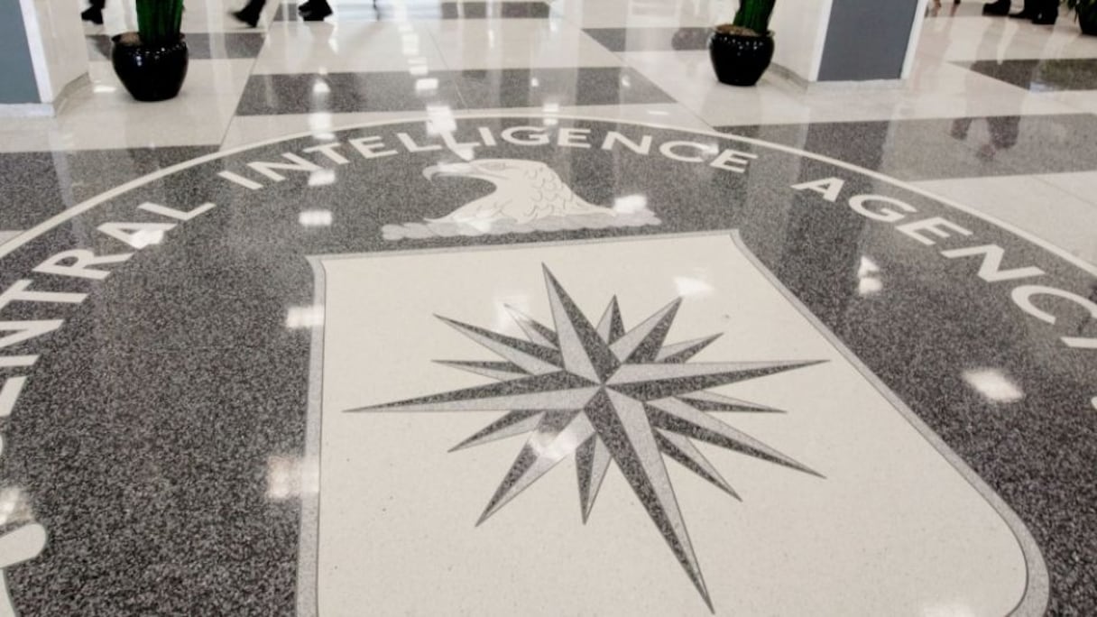 Le hall du siège de la CIA, à McLean (Virginie, Etats-Unis). 
