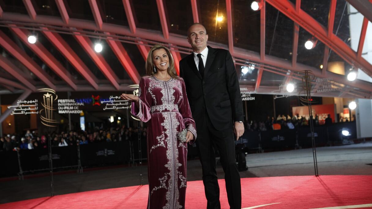 Les présentateurs de choc et de charme du Festival du film de Marrakech.
