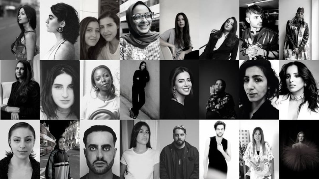 Les 24 finalistes des Fashion Trust Arabia 2022.
