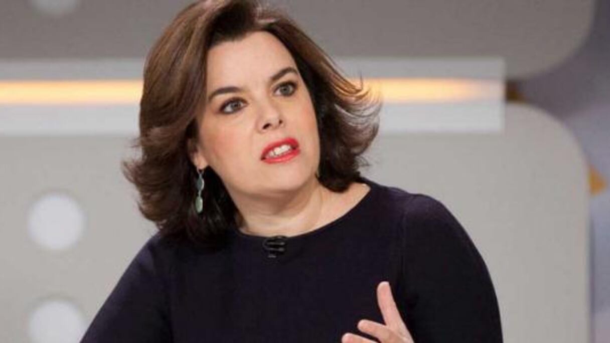 Soraya Saenz de Santamaria, vice-présidente du gouvernement central
