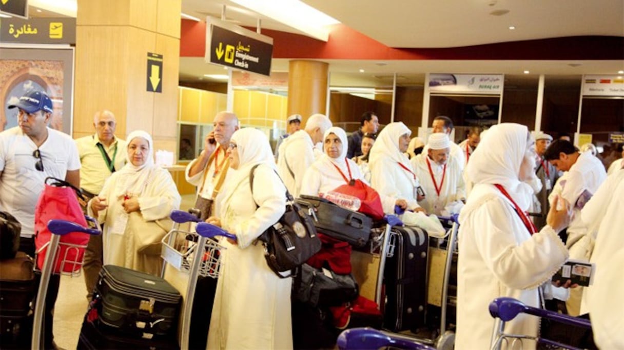 Des pèlerins au moment d'embarquer pour les lieux saints. Photo d'illustration.
