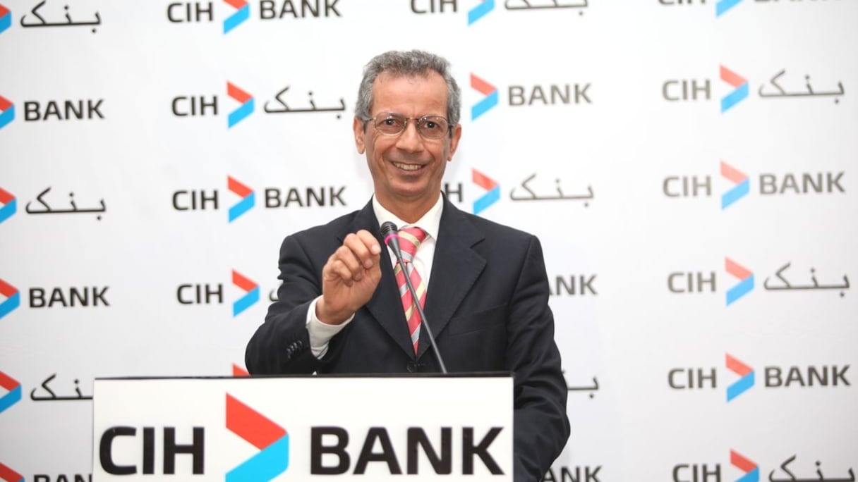 Ahmed Rahhou, PDG de CIH Bank.
