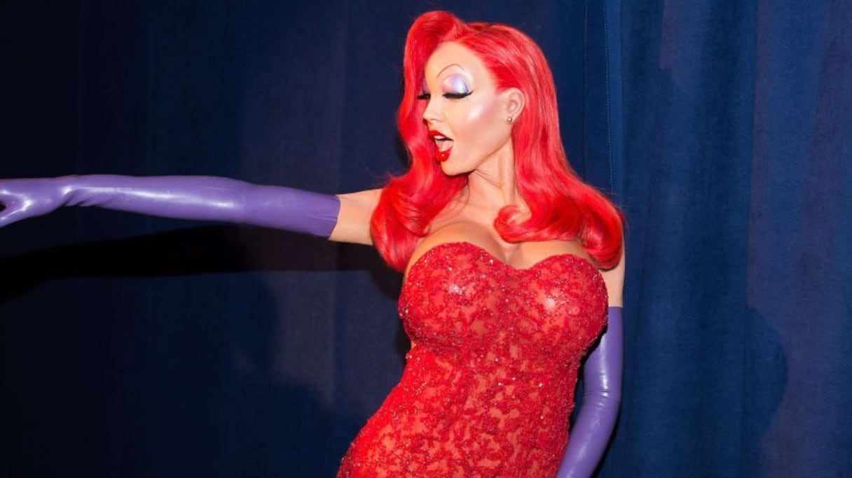 Heidi Klum totalement méconnaissable en Jessica Rabbit!
