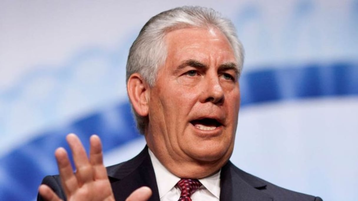 Rex Tillerson, secrétaire d'Etat.
