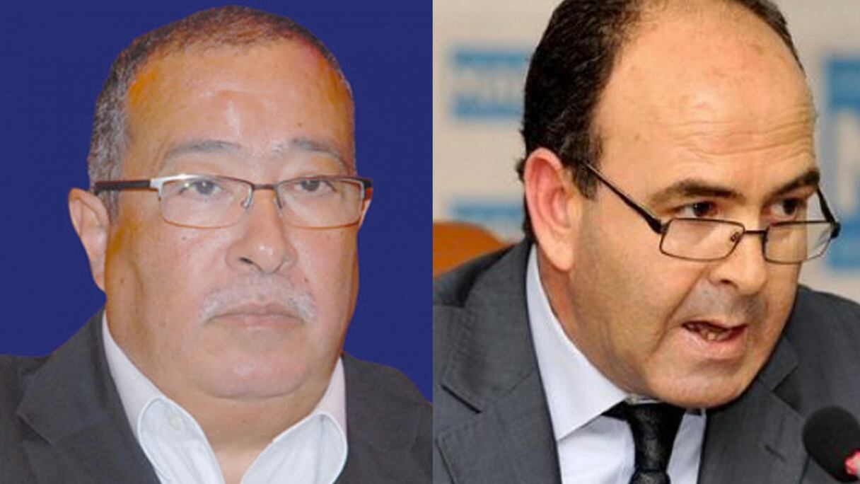 Ahmed Akhchichine et Hakim Benchemass.
