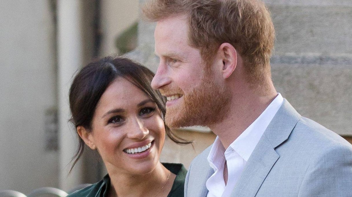 Le prince Harry et son épouse Meghan.
