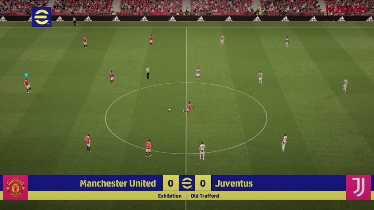 Premières images du nouveau jeu de football de Konami, eFootball
