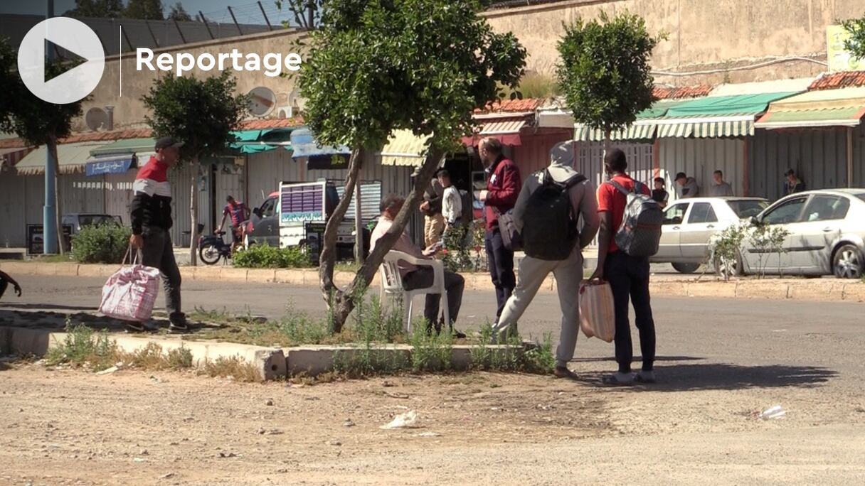 La gare routière Ouled Ziane, à Casablanca, fermée depuis plus d'un an.
