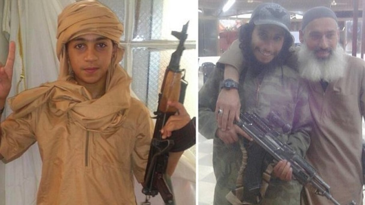 Younes Abaaoud et son frère Abdelhamid Abaaoud, cerveau présumé des attentats de Paris, tué à Saint-Denis par le RAID le 18 novembre dernier.
